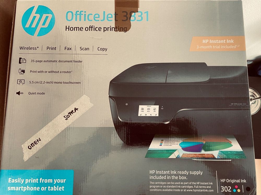 HP OfficeJet 3831 all-in-one Drucker (Gebraucht) in Zürich für CHF 10 ...