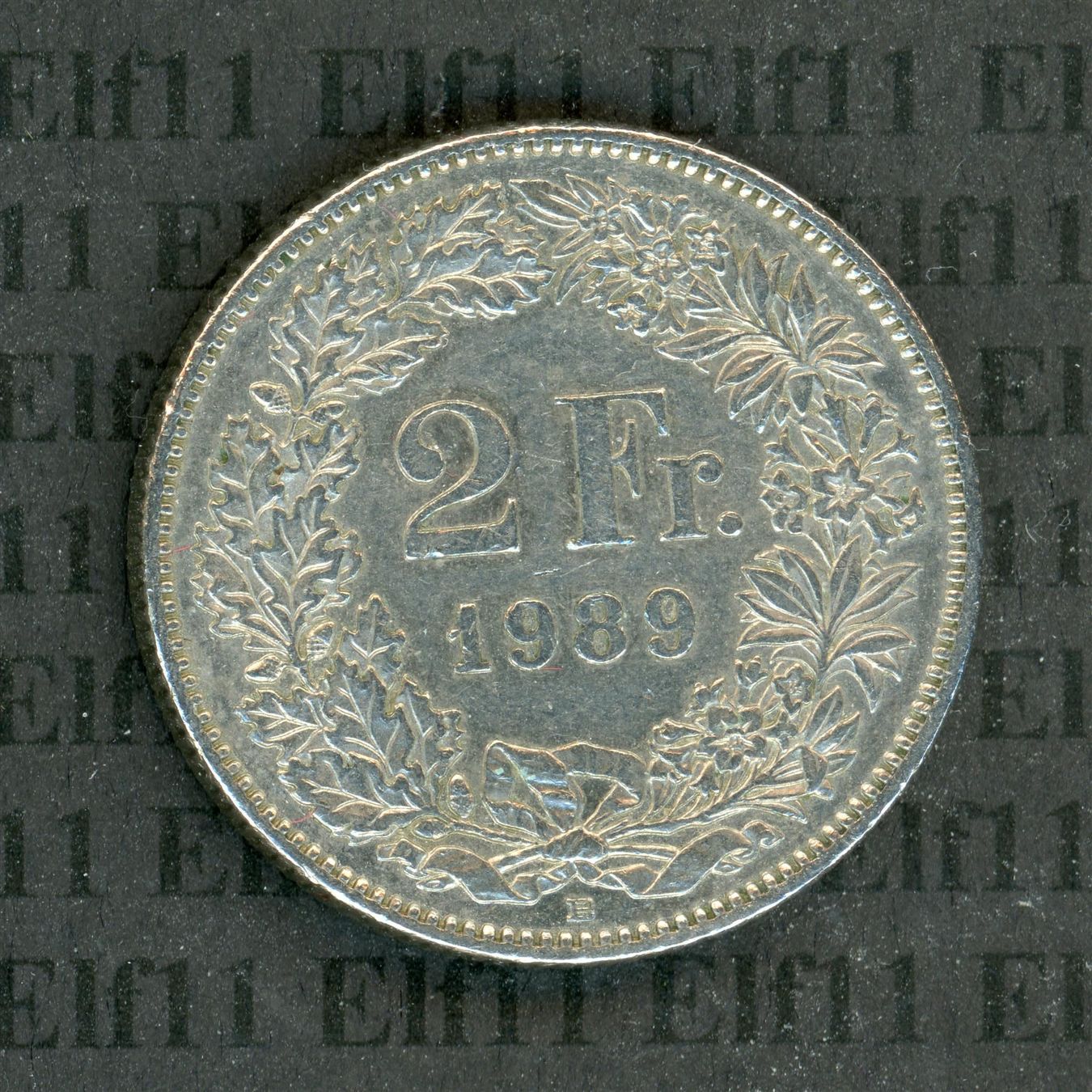 Tutti le monete: CHF___2.00 1989 -vz 2 Franken – Usato da Widnau venduto da Elf11