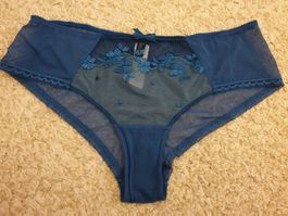 Chantelle slip. 38, bleu turquoise, excellent état