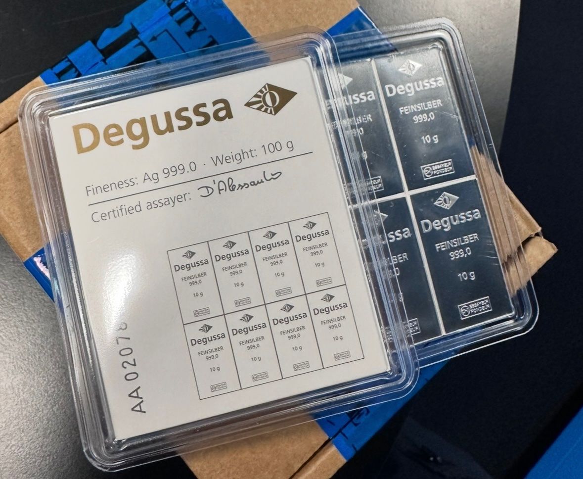 Metalli preziosi: Degussa Feinsilber – Nuovo (secondo la descrizione) da Neuendorf venduto da connoisseur