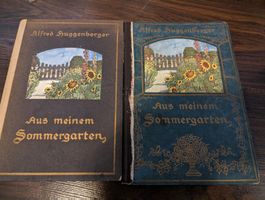 2x Huggenberger TG Aus meinem Sommergarten 1919+1917