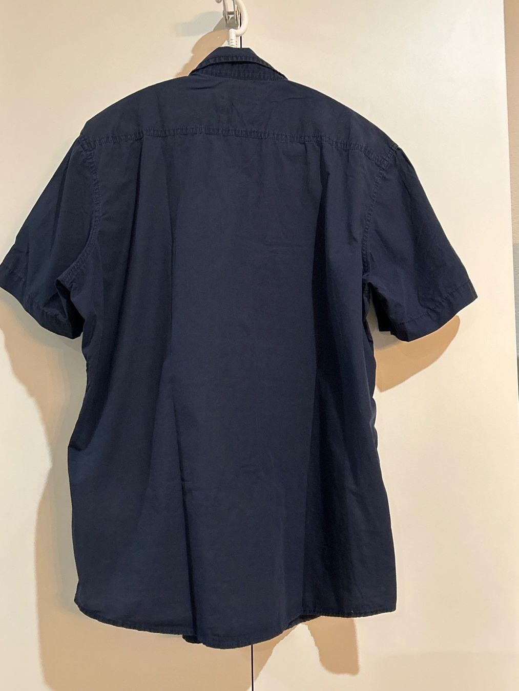 H&M Camicie: Kurzarm Hemd Herren dunkelblau L.O.G.G. Gr.  L – Usato da Brunnen venduto da Nala2929 3