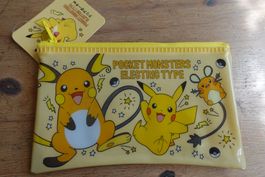 Pokemon Pikachu Japan - Zipper Bag Pouch Case