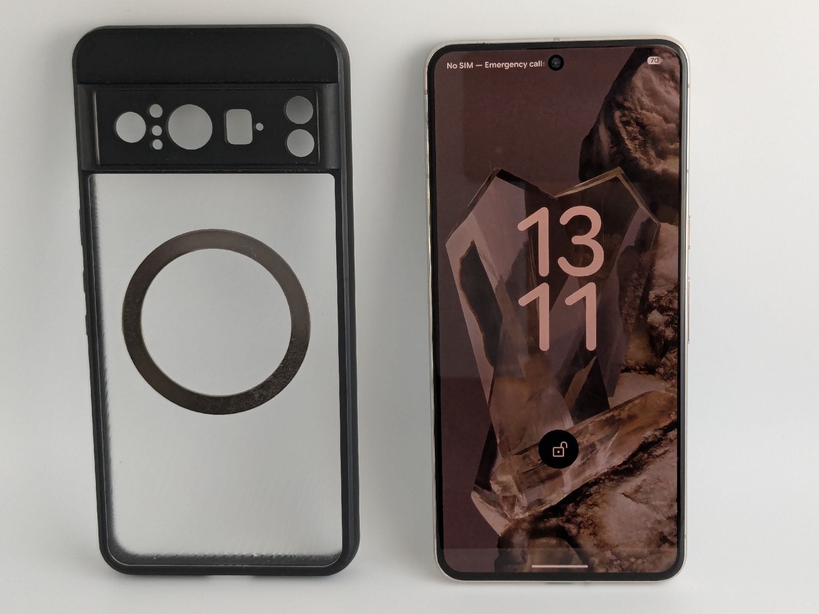Google Portables: Google Pixel 8 Pro mobile 256GB damaged back screen scratche – D'occasion à Grenchen par gabifp