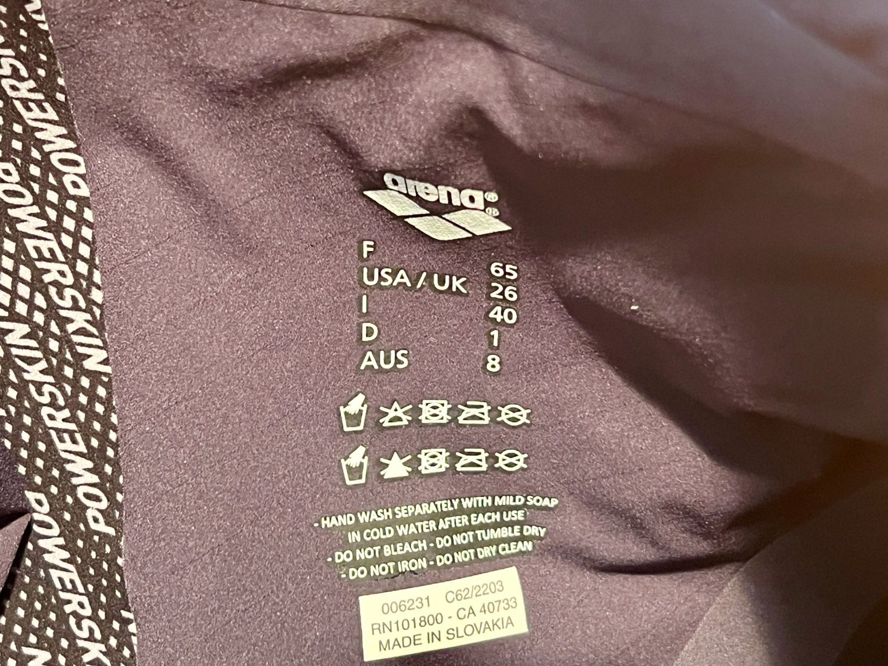 Anzüge: Neu ARENA Powerskin Carbon-Core FX Jammer -Grösse D 1 – Neu und originalverpackt aus Zürich von Herzblatt99 2