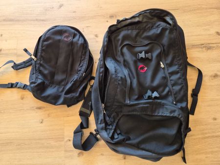 Mammut Reiserucksack Travel Pack 2in1 mit Daypack Schwarz