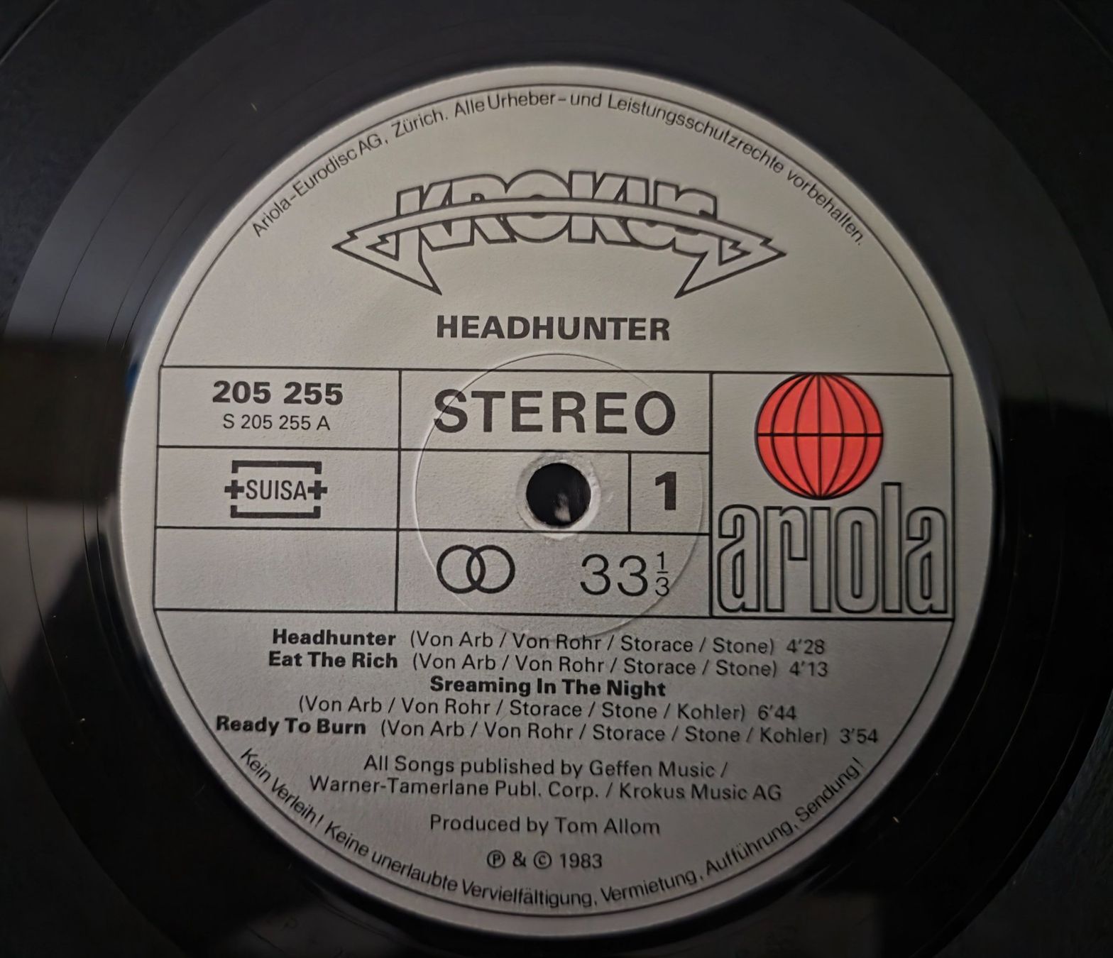 Dischi in vinile: Krokus LP – Headhunter – Usato da Root venduto da atelier22 2
