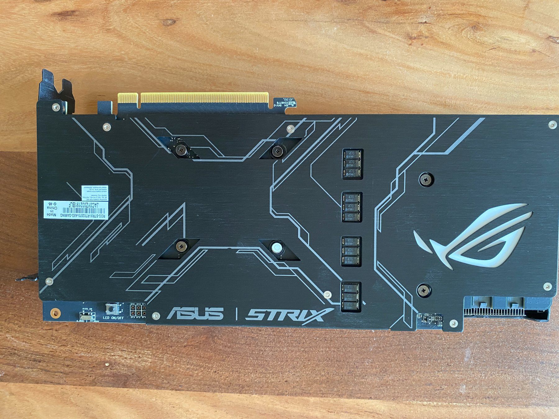 Nvidia Grafikkarten: ASUS ROG STRIX RTX 2070 A8G GAMING GPU – Gebraucht aus Bern von stedabra 3
