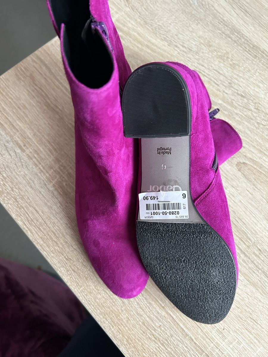 Gabor Scarpe da donna: Stiefelette von Gabor, Grösse 6 – Nuovo e nell'imballaggio originale da Romanshorn venduto da Altstadthaus 2