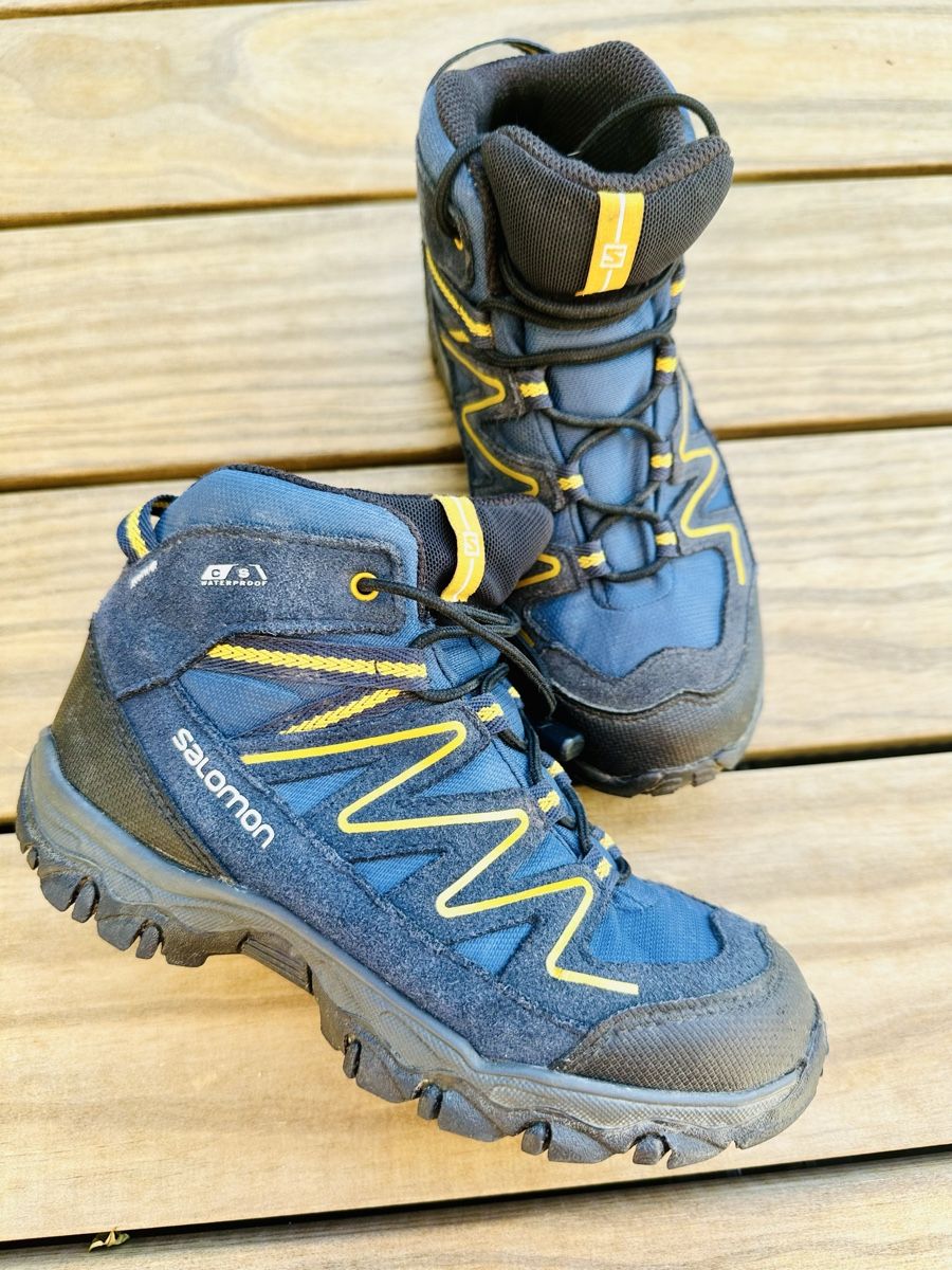 Salomon Scarpe per ragazzi: Wanderschuhe von Salomon in Gr. 32 – Nuovo (secondo la descrizione) da Bottighofen venduto da Tonic1977 1