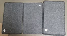 3 Stk. Türvorlege Fussmatte Eingangsteppich 80x50cm