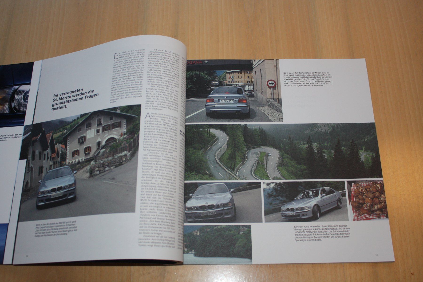 BMW Documenti: BMW M5 E 39 Prestige Prospekt 1998 – Usato da Wikon venduto da erwin400 4