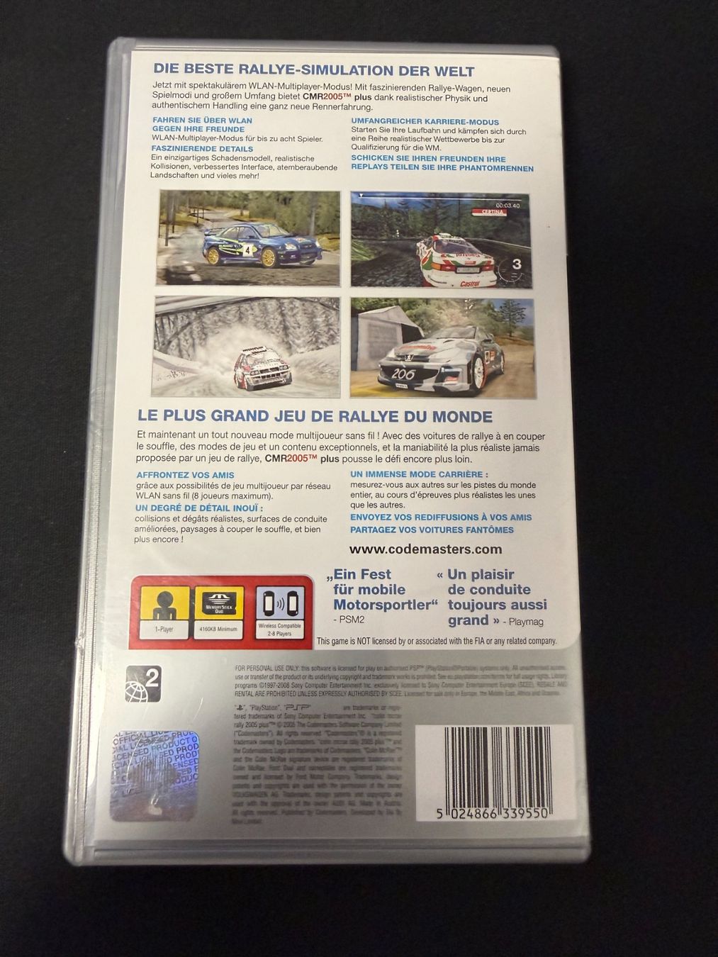 Sony Giochi: Colin Mcrae Rally 2005 plus - Sony Psp – Usato da Pont-de-la-Morge venduto da Darfal 2