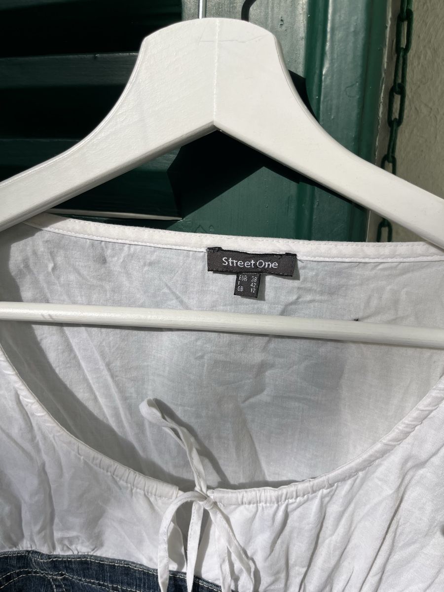 Camicette: Street One Bluse, Gr. 38, Jeans-Look – Usato da Bern venduto da valery_la_cherry 3