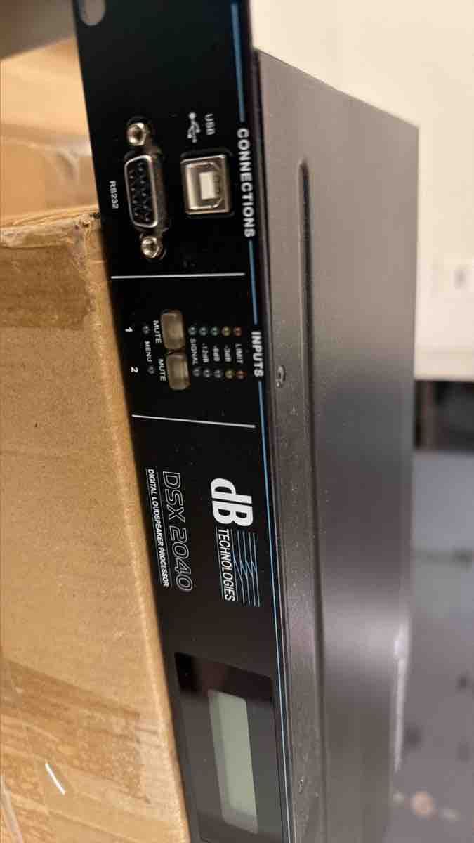 Casse acustiche: dB Technologies DSX 2040 Digital Lautsprecher Prozessor – Usato da Wil SG venduto da Saintch 1