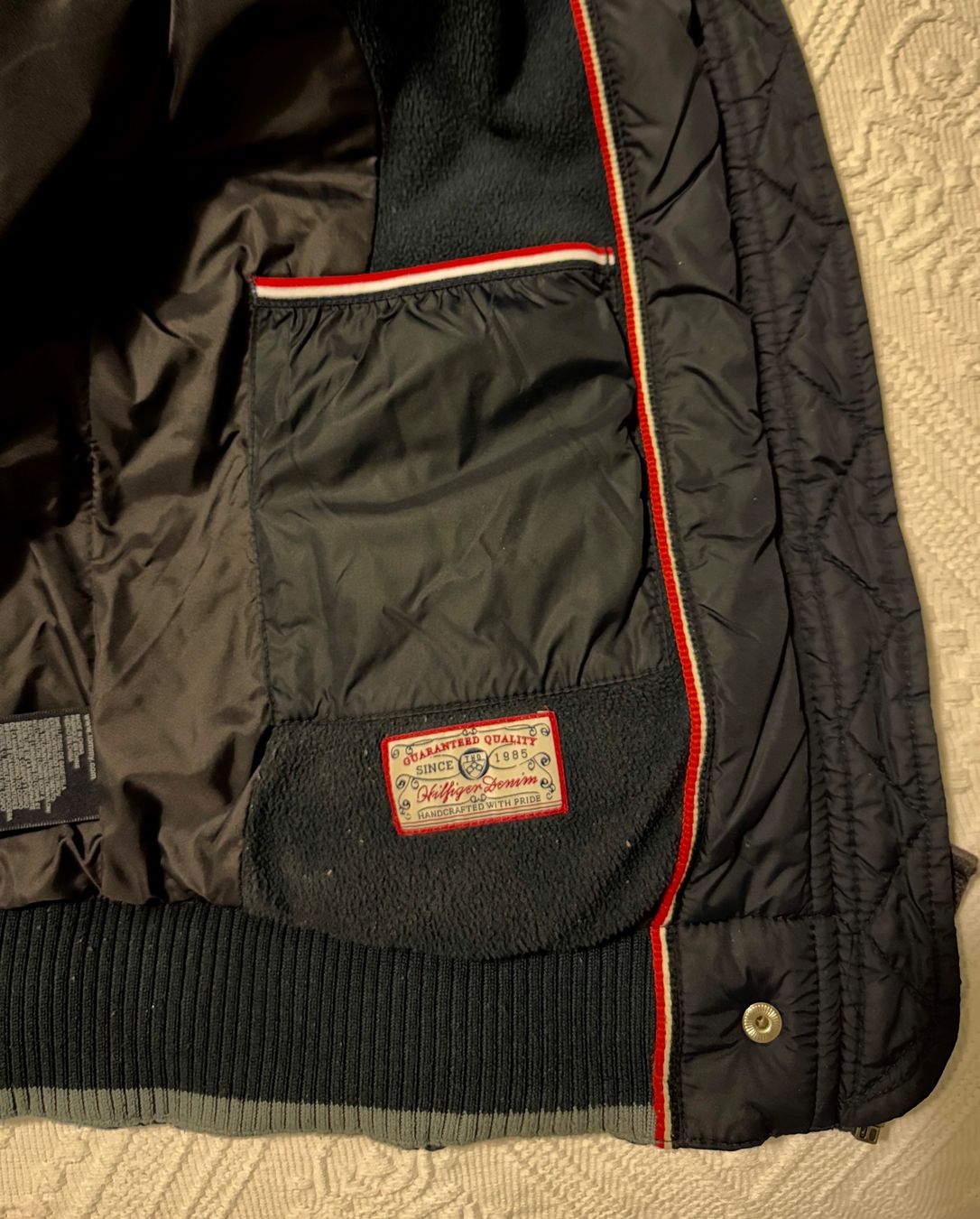 Tommy Hilfiger Giacche: Jacke Hilfiger Demin, blau, Grösse M – Usato da Erlinsbach SO venduto da Romstrasse 3
