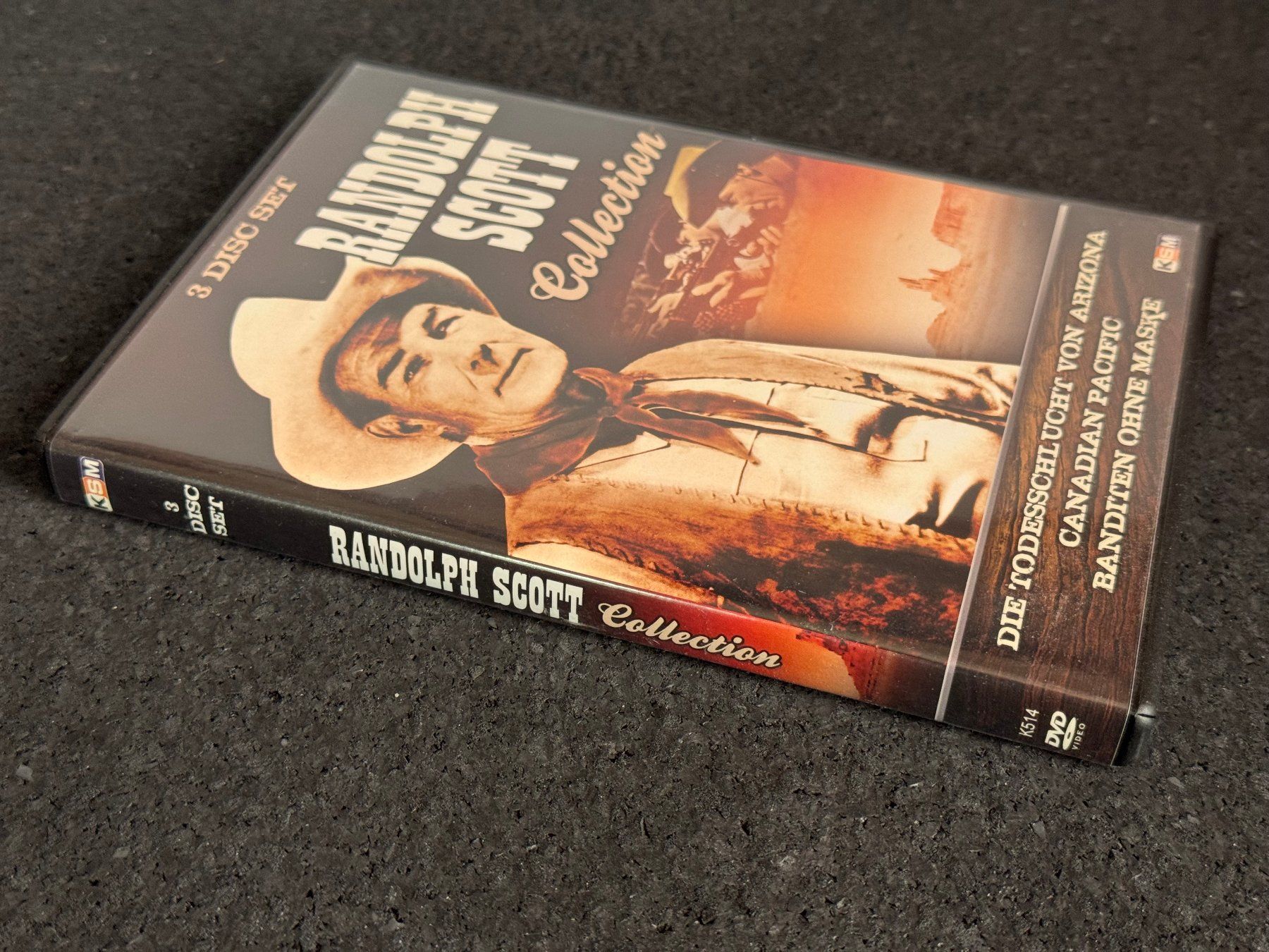 Tutti i DVDs: Randolph Scott Collection 3 Disc Set Western DVD DE – Usato da Fribourg venduto da tschjoly 6