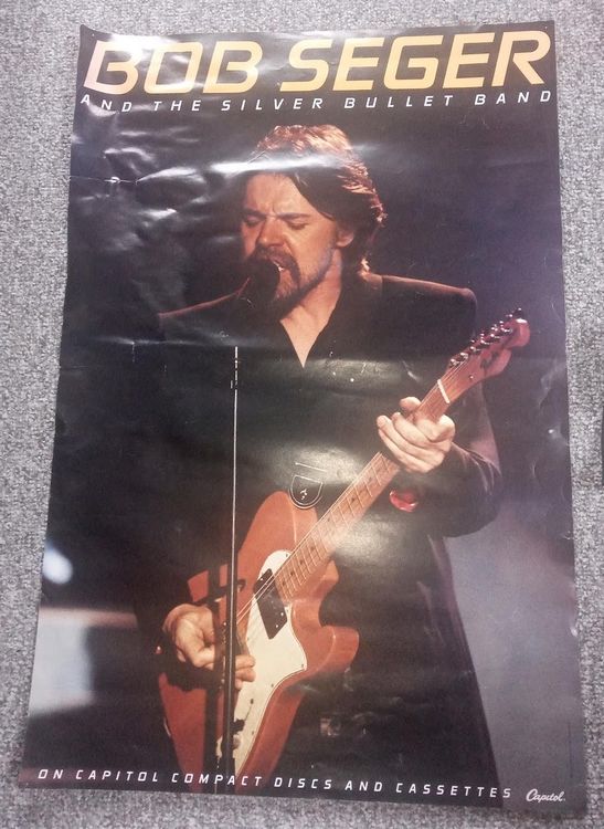 Vintage Poster Bob Seger | Kaufen auf Ricardo