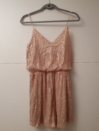 Overall Gold Glitzer Gr. S