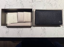 Bulgari Leder Brieftasche Portemonnaies Neu in OVP