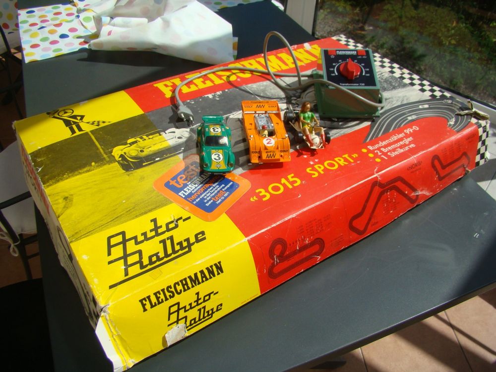 FLEISCHMANN AUTO RALLYE 3210 LOTUS 40 #6 ORANGE Non Emballé