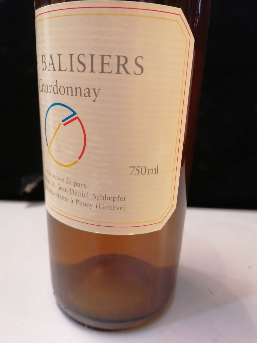 Vino: Vin blanc Les Balisiers Chardonnay 2002 – Nuovo (secondo la descrizione) da Genève venduto da Leboucheoreilles 2