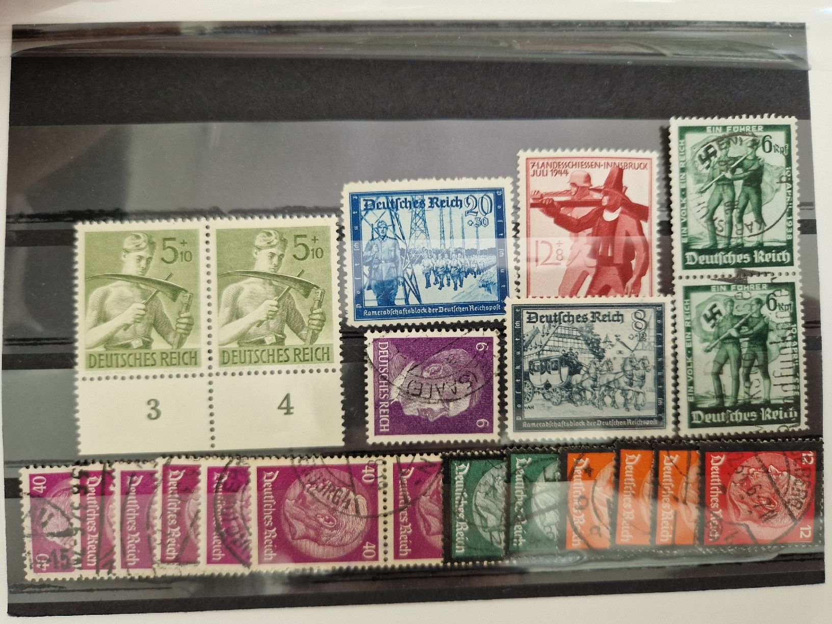Tutti i francobolli: Deutsches Reich Briefmarken – Usato da St. Gallen venduto da Enrico_SG