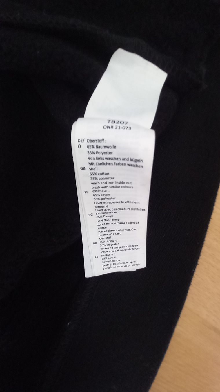Giacche & Cappotti: Collegejacke gr 170 schwarz/weiss – Usato da Eggersriet venduto da Taylorjam 3