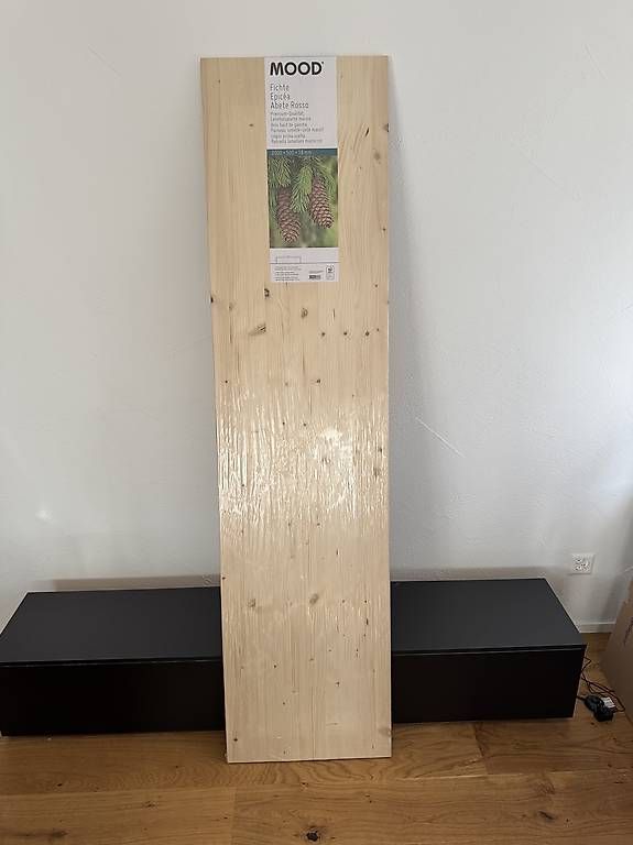Articoli in legno: Massive Leimholzplatte (Fichte) - 2000x500x18mm – Usato da Hinwil venduto da jan_jwp5