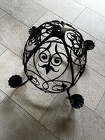 Chandelier en fer forgé / Kerzenständer rund Schmiedeeisen