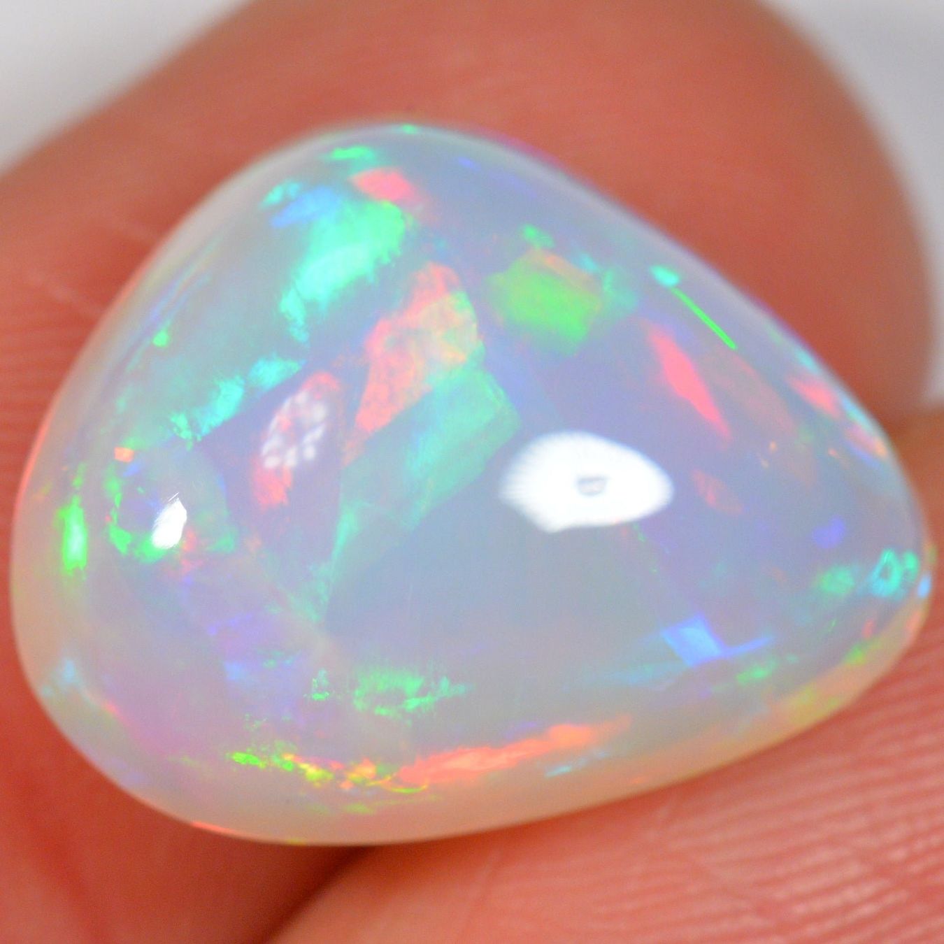 Edelsteine: 11.2 Karat - Very Heller Äthiopischer Welo Opal – Neu (gemäss Beschreibung) aus Rüti ZH von DeinOpal 4