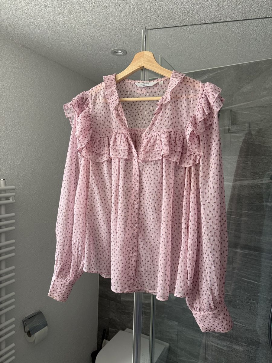 Other Stories Camicette: &other stories Bluse mit Rosa Blumen – Usato da Wangen ZH venduto da seretdn