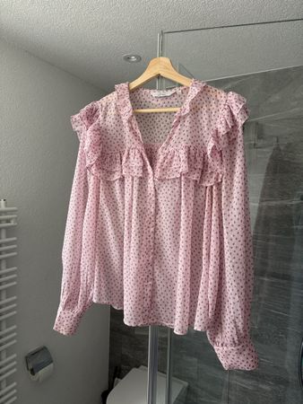 &other stories Bluse mit Rosa Blumen