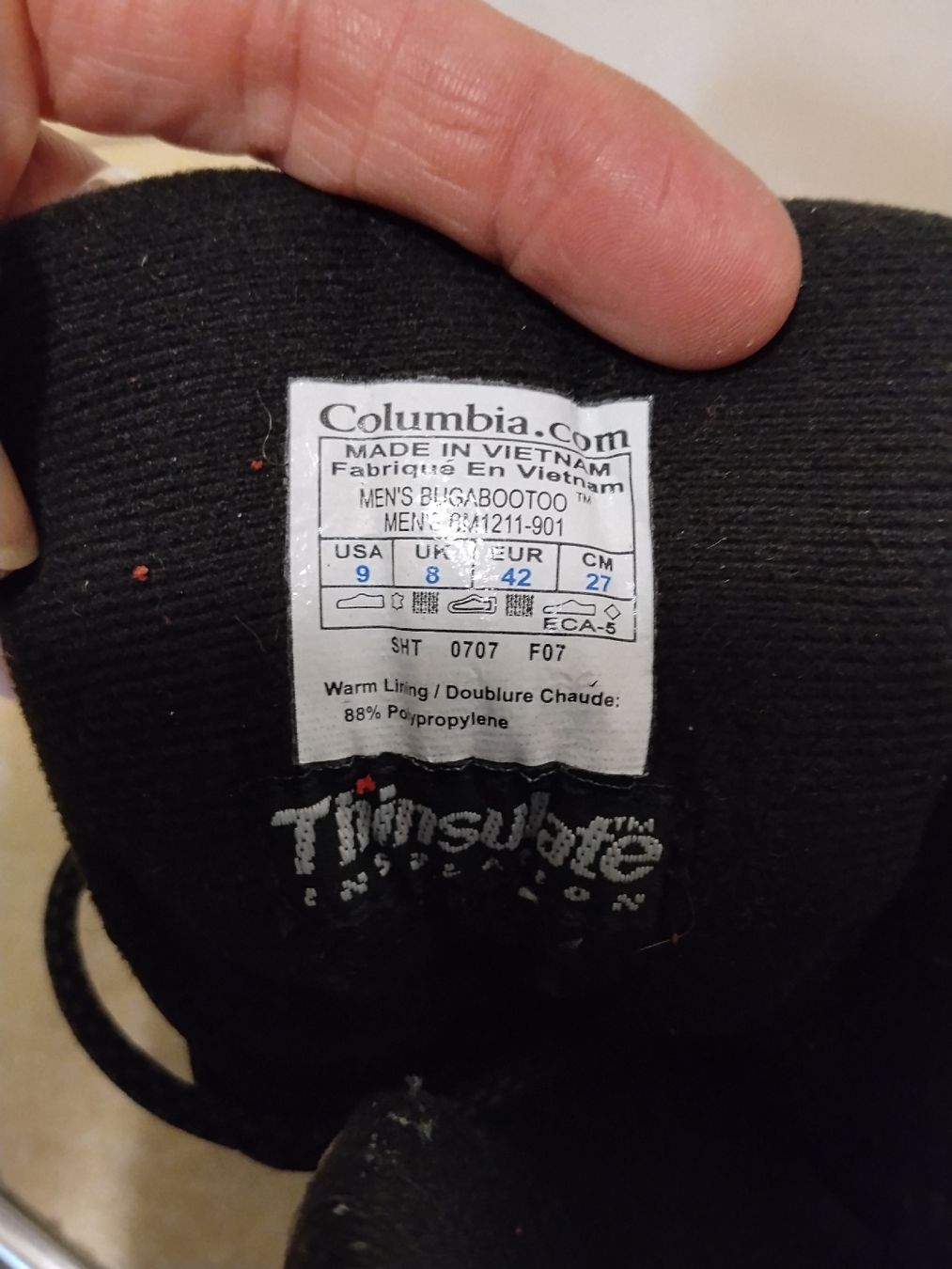 Scarpe da uomo: Columbia Schuhe 42 – Usato da Thal venduto da fabbbi 3