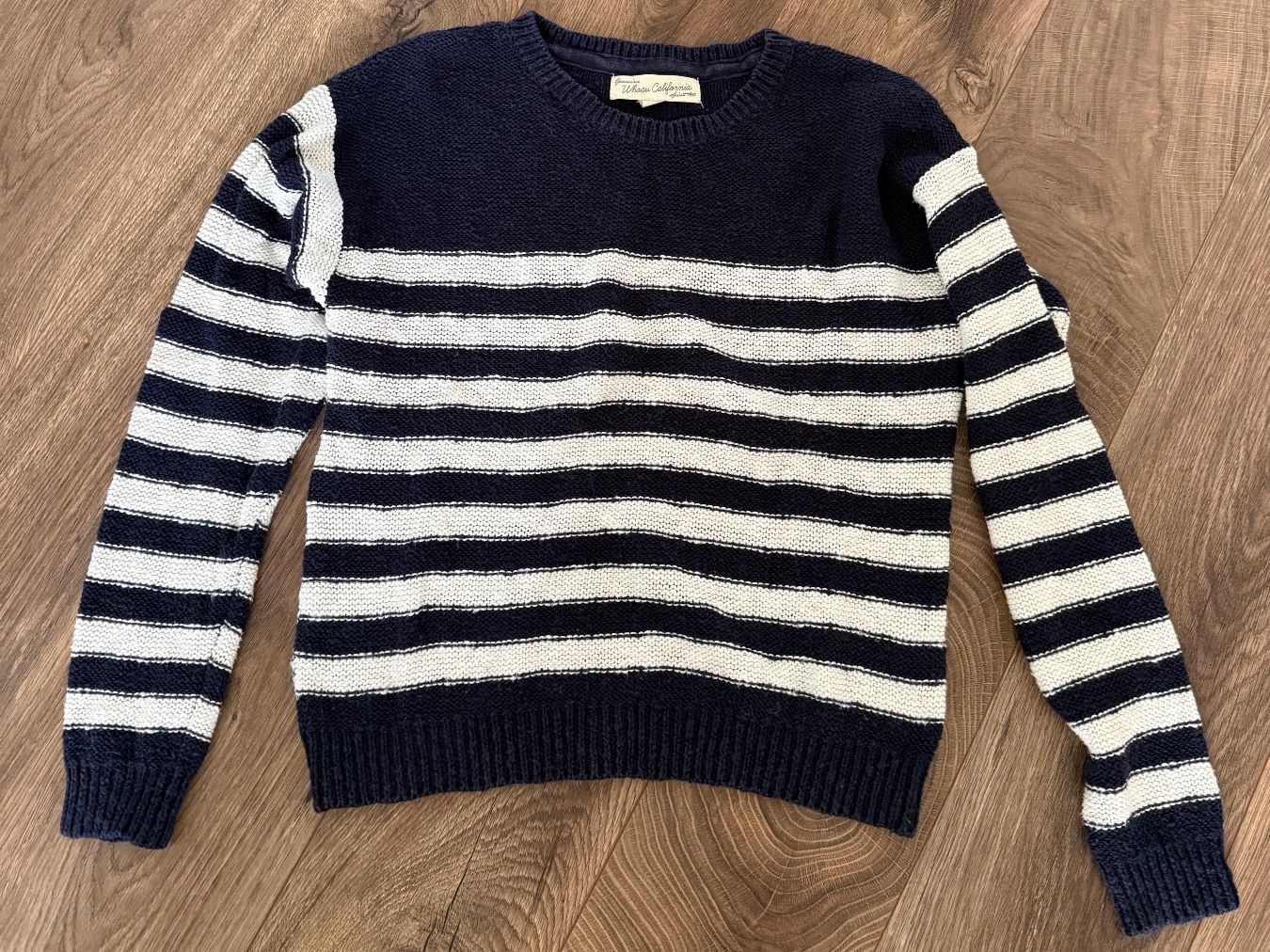 Maglioni & Felpe: Blau-weiss gestreifter Strickpullover – Usato da Thun venduto da mar_lx2p 1
