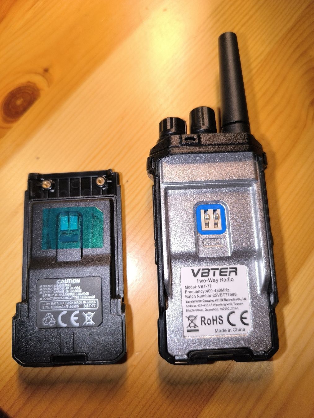 Radiocomunicazione: vbter Profi Funk Geräte 2 Stück  – Nuovo e nell'imballaggio originale da Frutigen venduto da Chenel0815 1