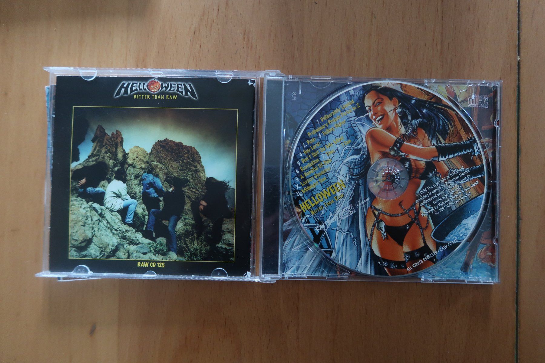 CD: CD   HELLOWEEN - Better than raw – Usato da Porrentruy venduto da tupatup 3