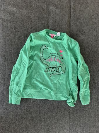 Süsser Mädchen Pulli, Gr. 110, mit Dino Motiv!