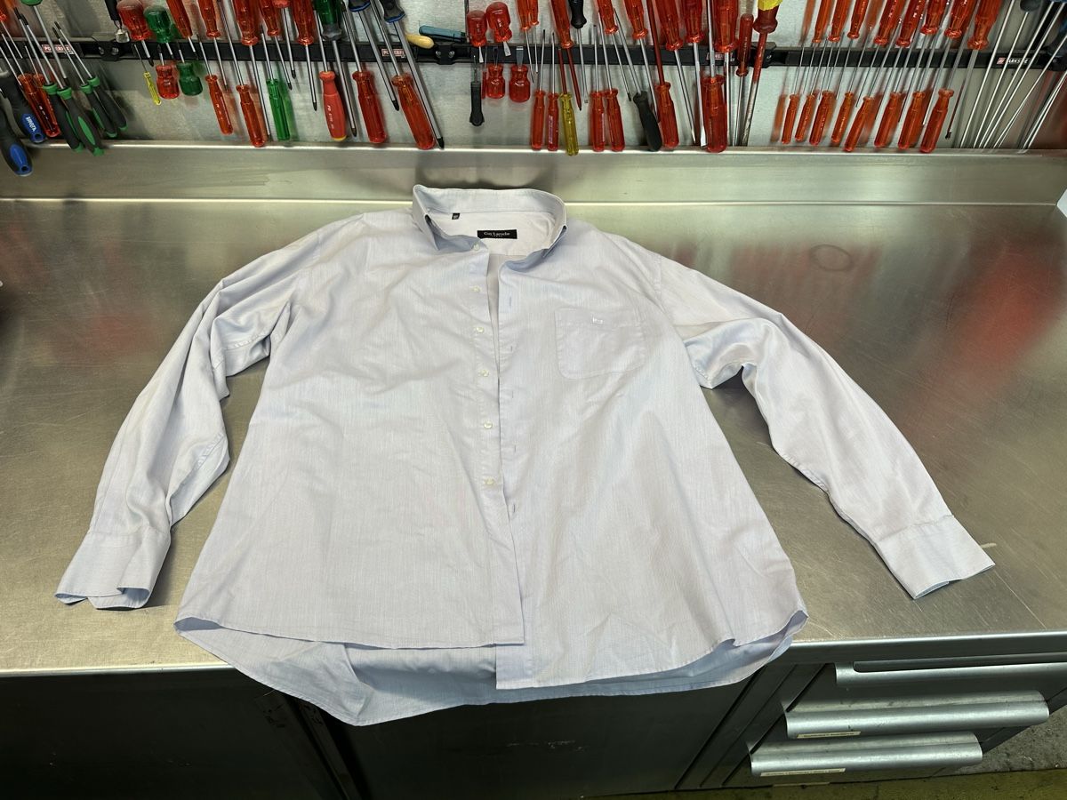 Camicie: Herren Hemd Guy Laroche blau – Usato da Schwende venduto da weesli