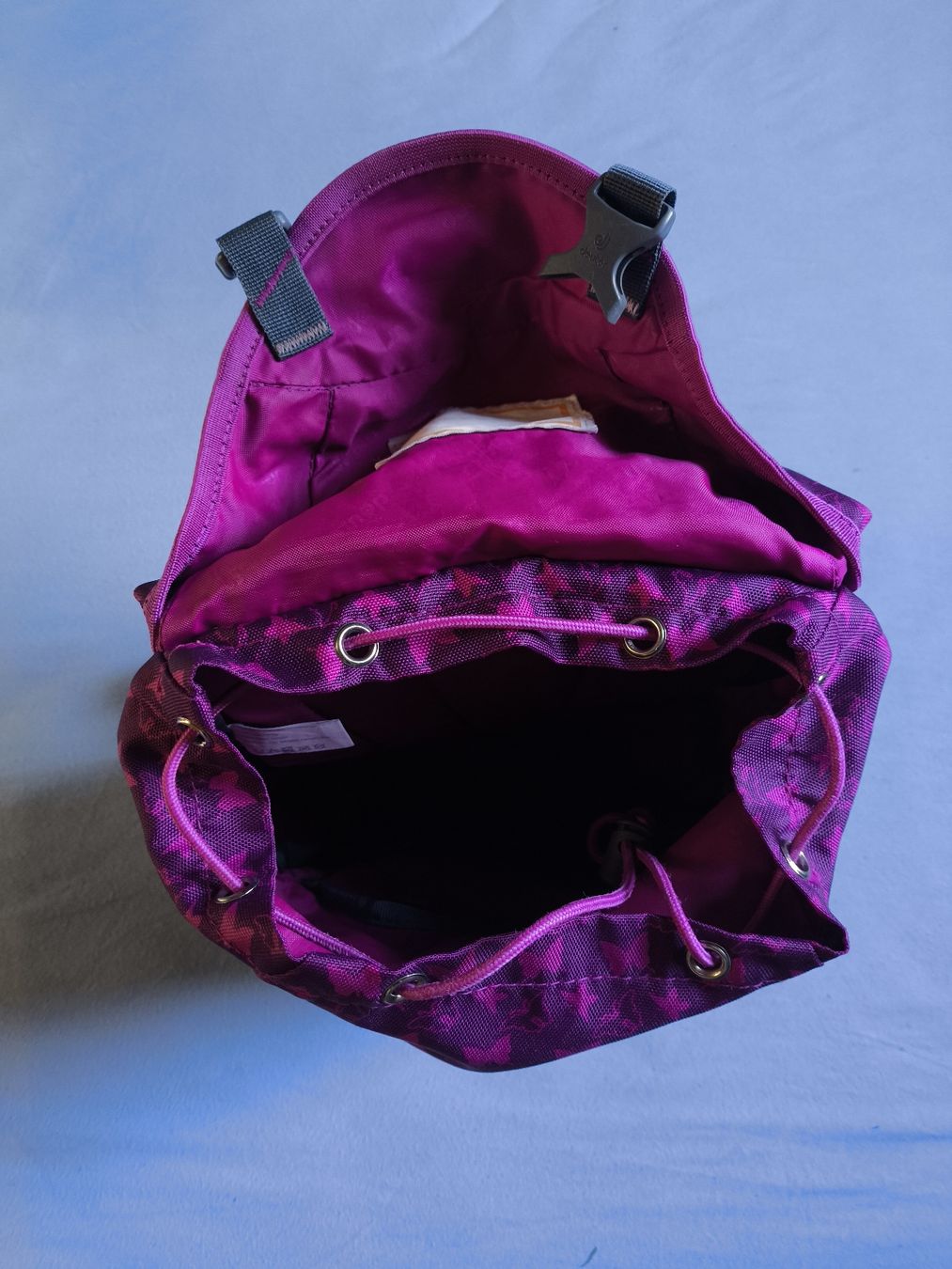 Deuter Borse & Zaini: Deuter Rucksack Schmusebär Kinder pink – Usato da Weggis venduto da TNT14 2