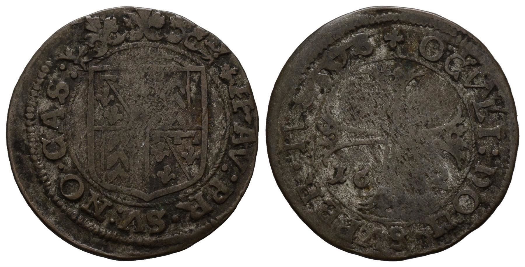 Tutti le monete: Neuenburg Batzen 1622 /2493 – Usato da Trimbach venduto da Solothurn1