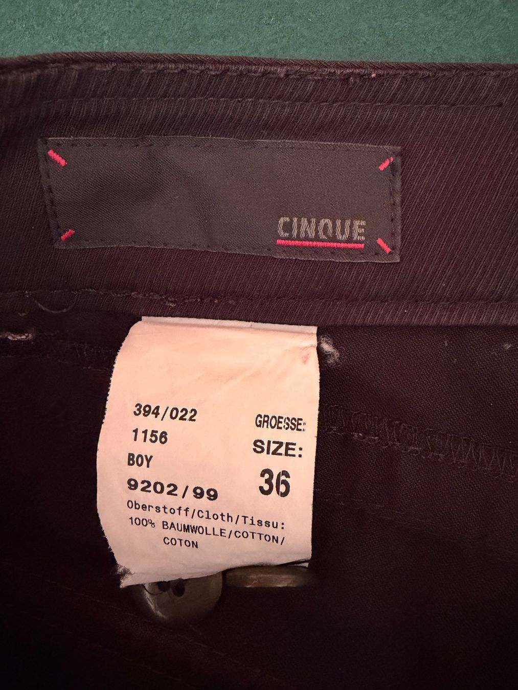 Cinque Pantaloni: CINQUE Capri-Hose 100% Baumwolle  Gr.36 NEU – Nuovo (secondo la descrizione) da Interlaken venduto da Bona55 4