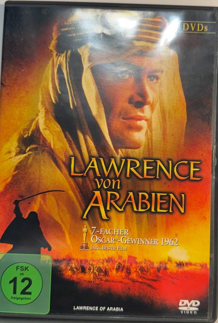 Tutti i DVDs: 2 DVDs LAWRENCE VON ARABIEN - 7 OSCARS – Usato da Wisen venduto da gigisna