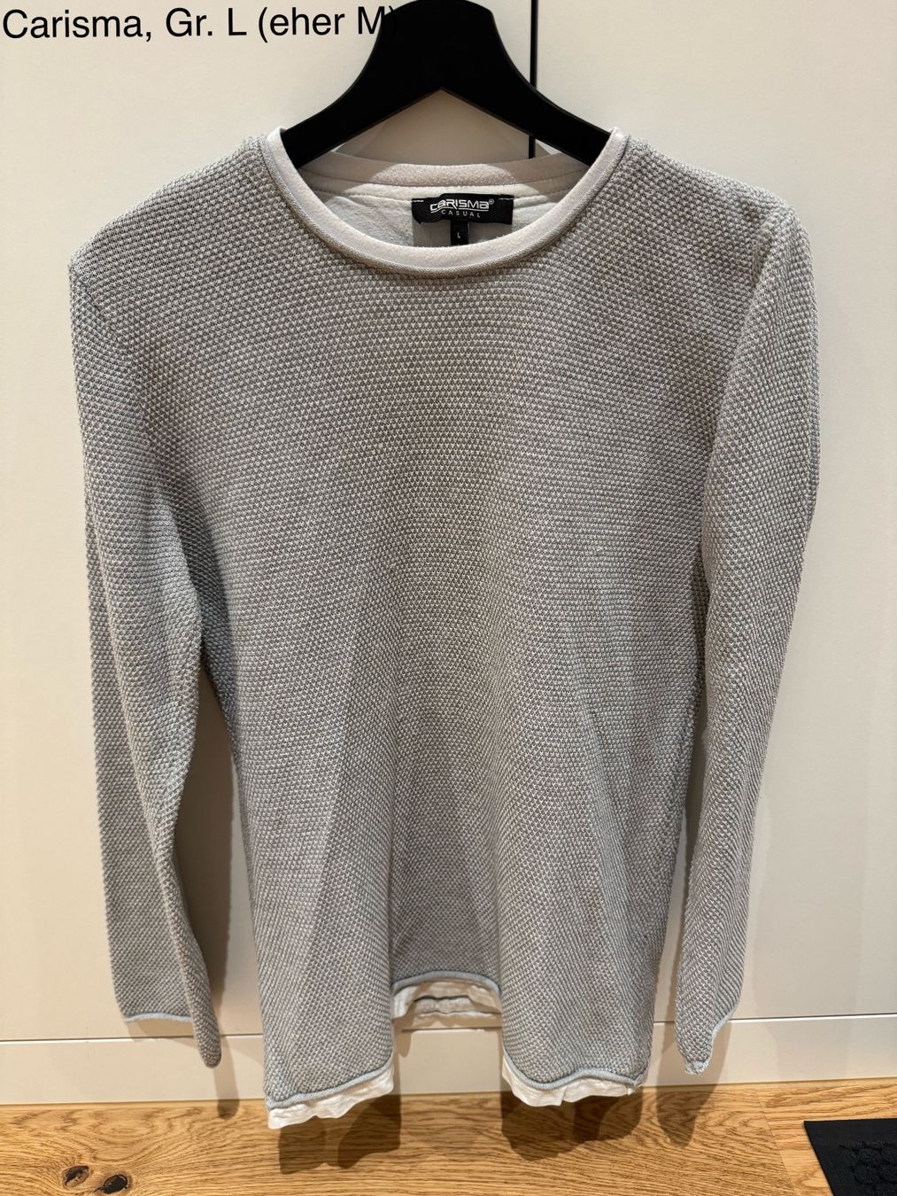 Maglioni & Felpe: Pullover mit Rundhalsausschnitt Carisma Gr. L (eher M) – Usato da Kleindöttingen venduto da CorinaCoco
