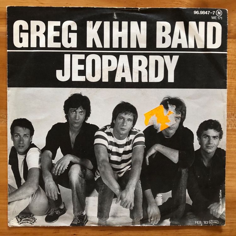 greg kihn band jeopardy single neuwertig Kaufen auf Ricardo