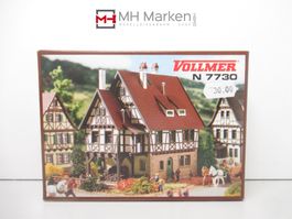 Vollmer N 7730 Bausatz Fachwerkhaus Spur N Anlage Gestaltung