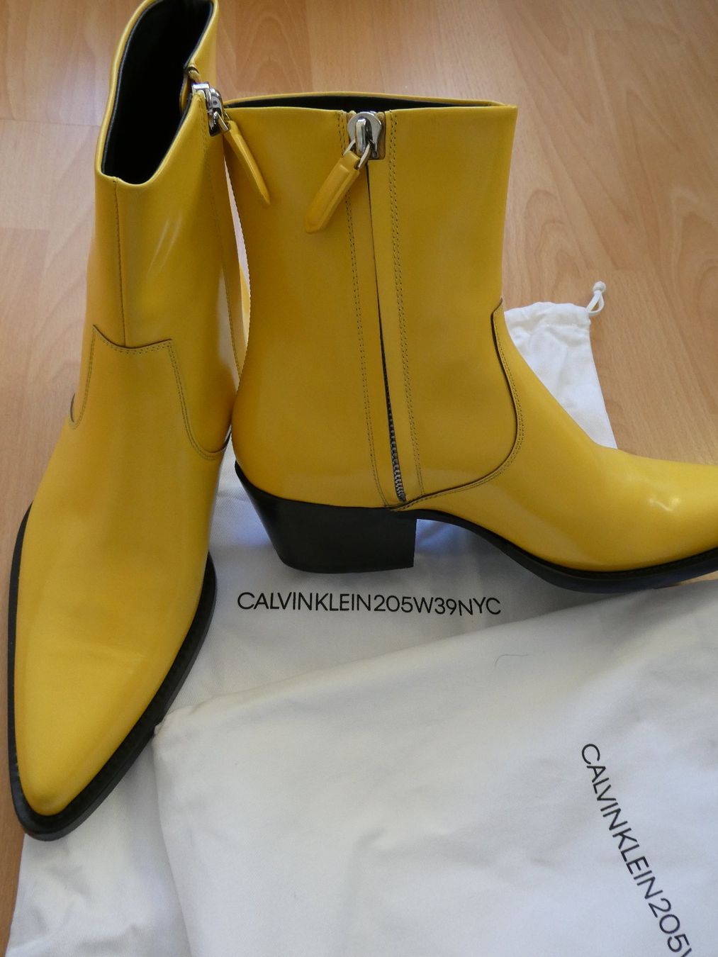 Calvin Klein Scarpe da uomo: Calvin Klein Western Stiefeletten – Nuovo (secondo la descrizione) da Zürich venduto da olympus03 1