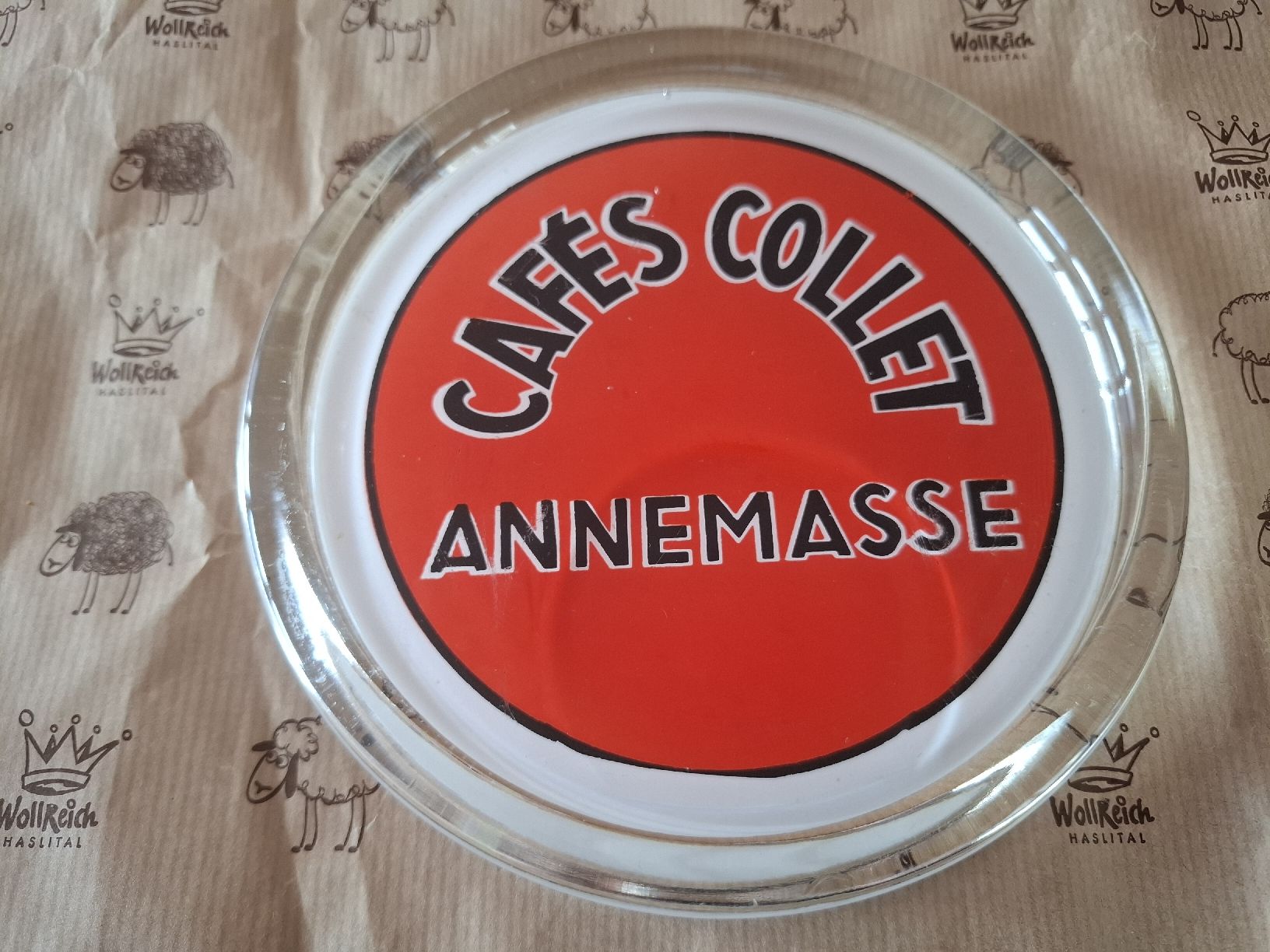 Aschenbecher: Rendeur de monnaie antique  / cendrier – Gebraucht aus Crémines von Carambaaa 1
