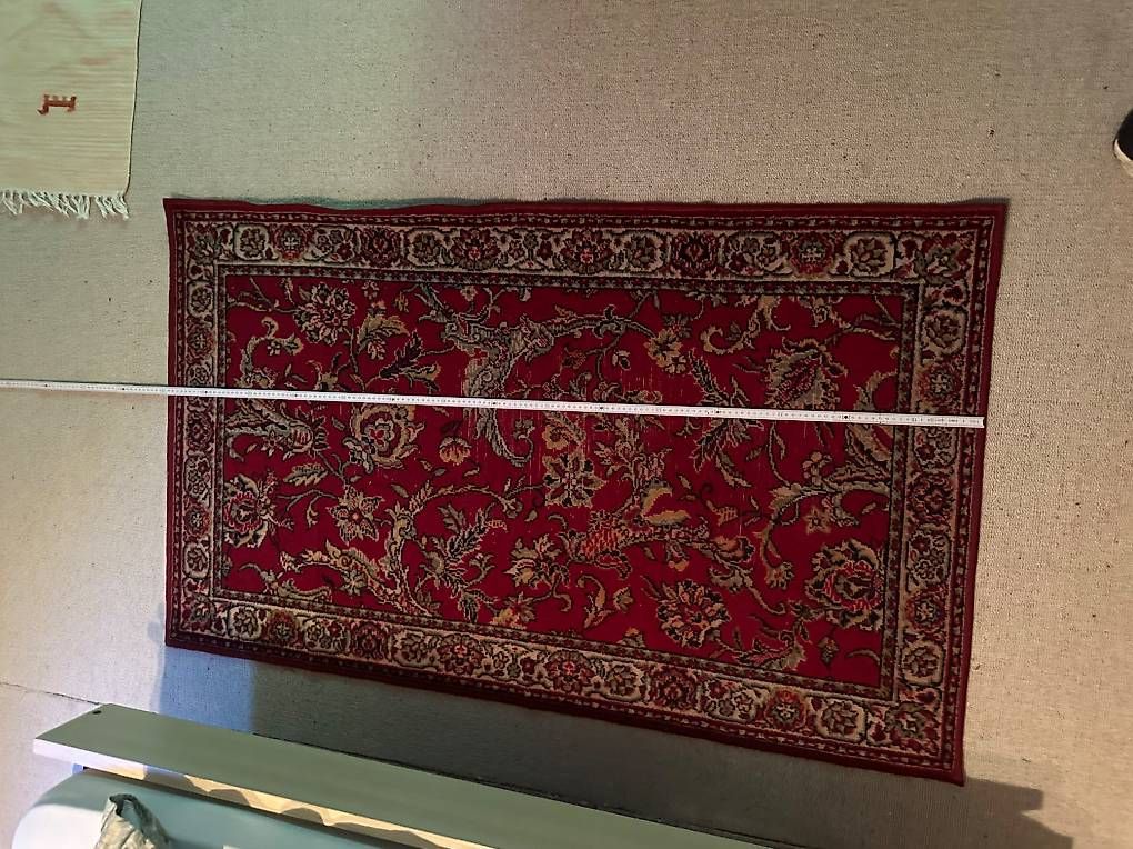 Tappeti: Roter Orientteppich 90×150 cm, florales Muster – Usato da Binningen venduto da C0llin 1