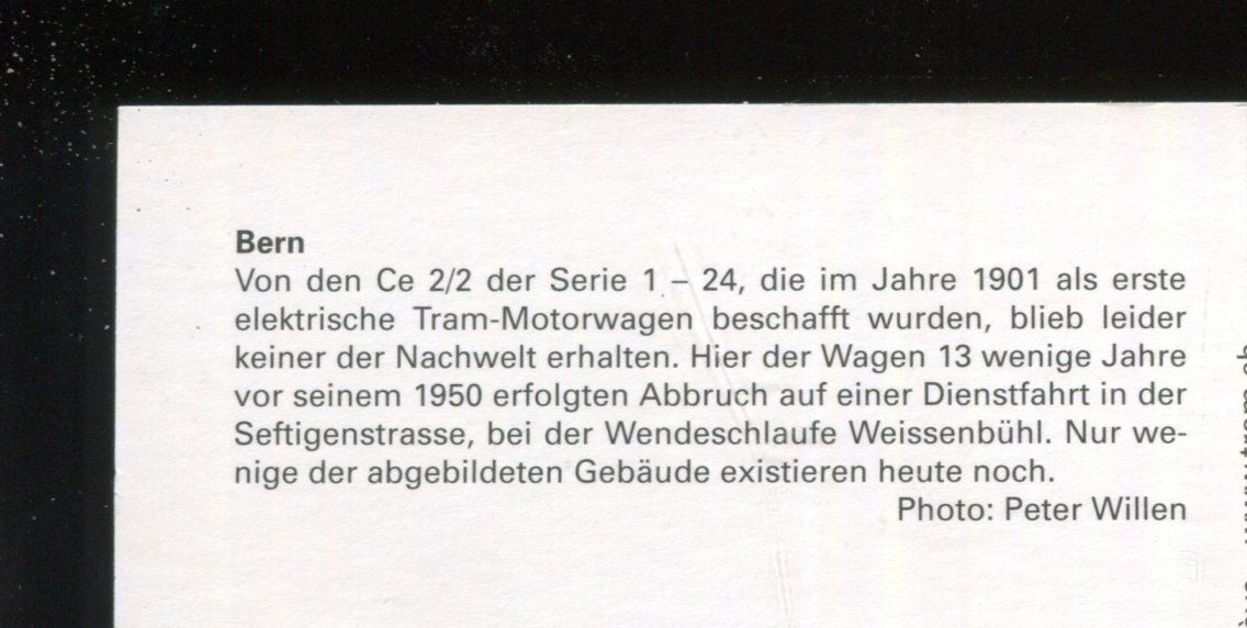 Cartes postales: Bern, Tram-Motorwagen – D'occasion à Aarau par Elmaar41 1